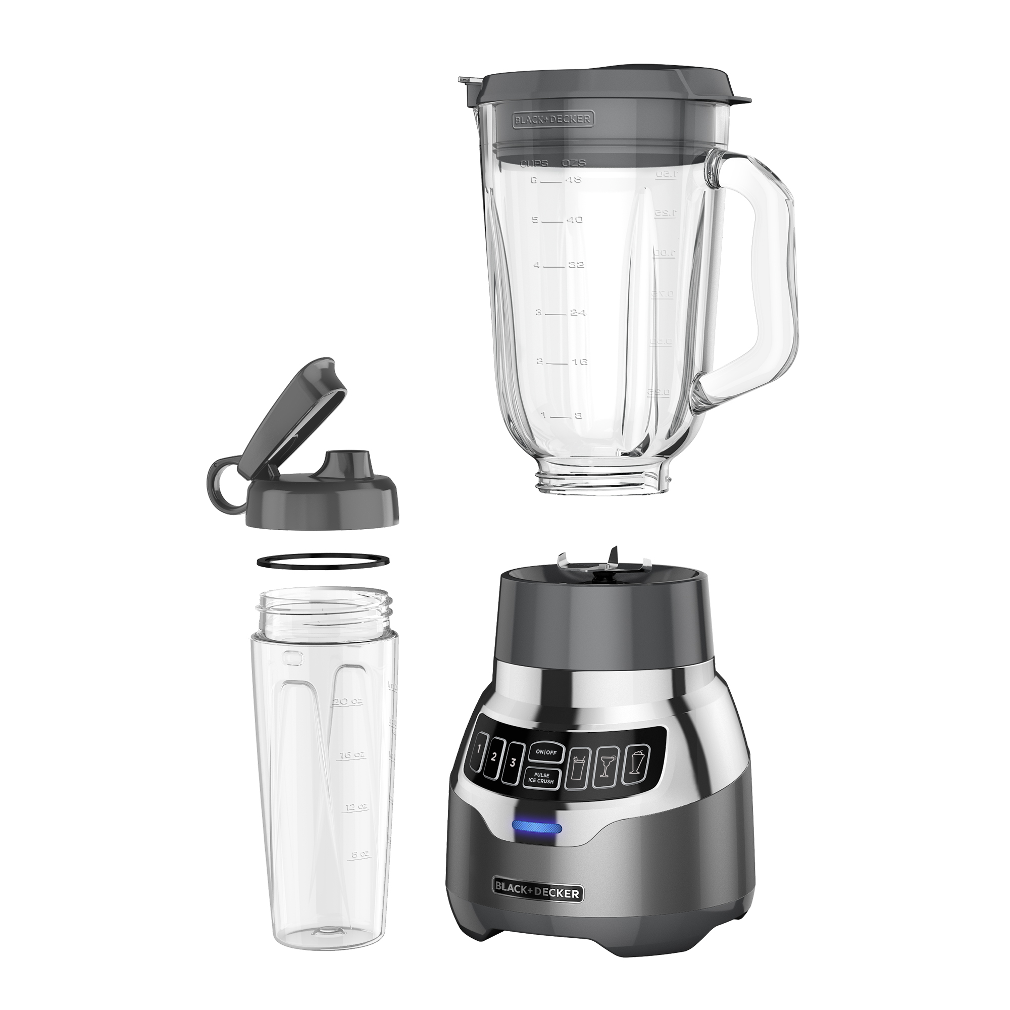 PowerCrush Digital Quiet Blender BLACK DECKER